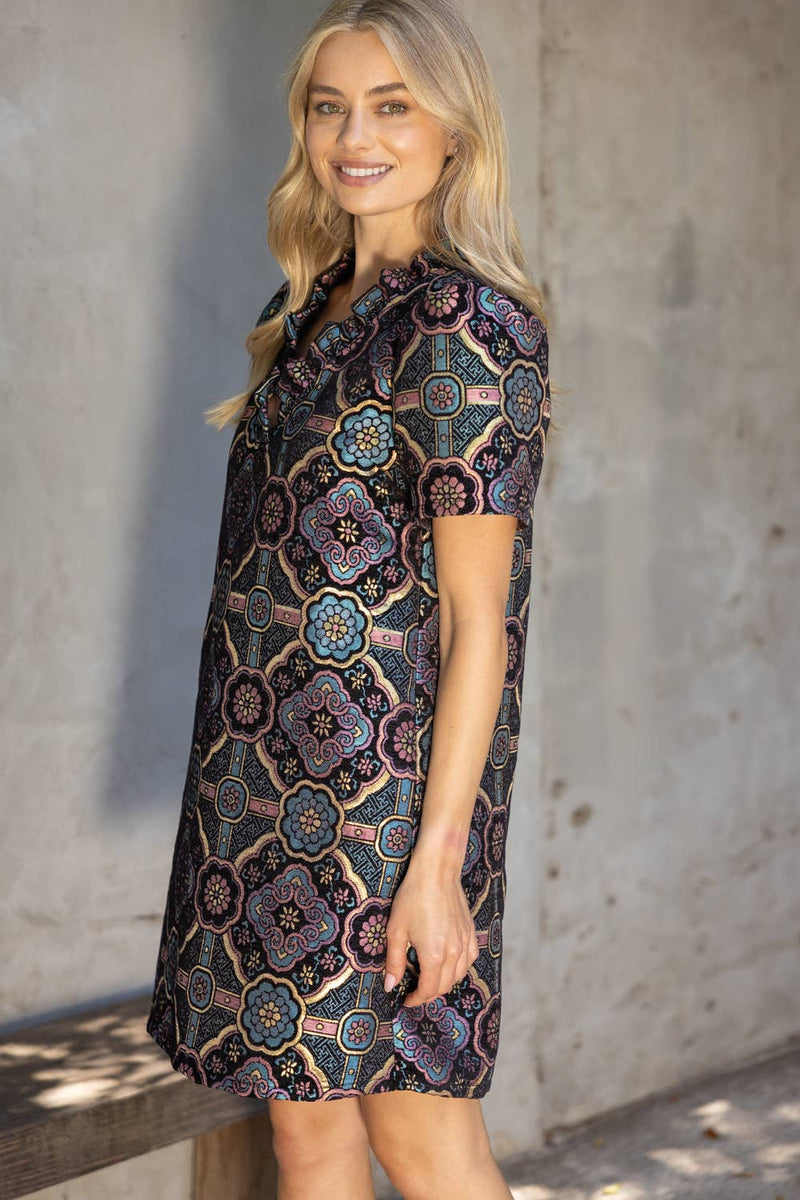 Mandala Jaquard Dress S