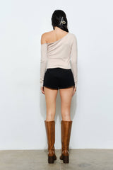 WINIFRED FLOWER TRIM TOP S