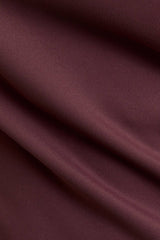 TWISTED SHOULDER DRESS: XS