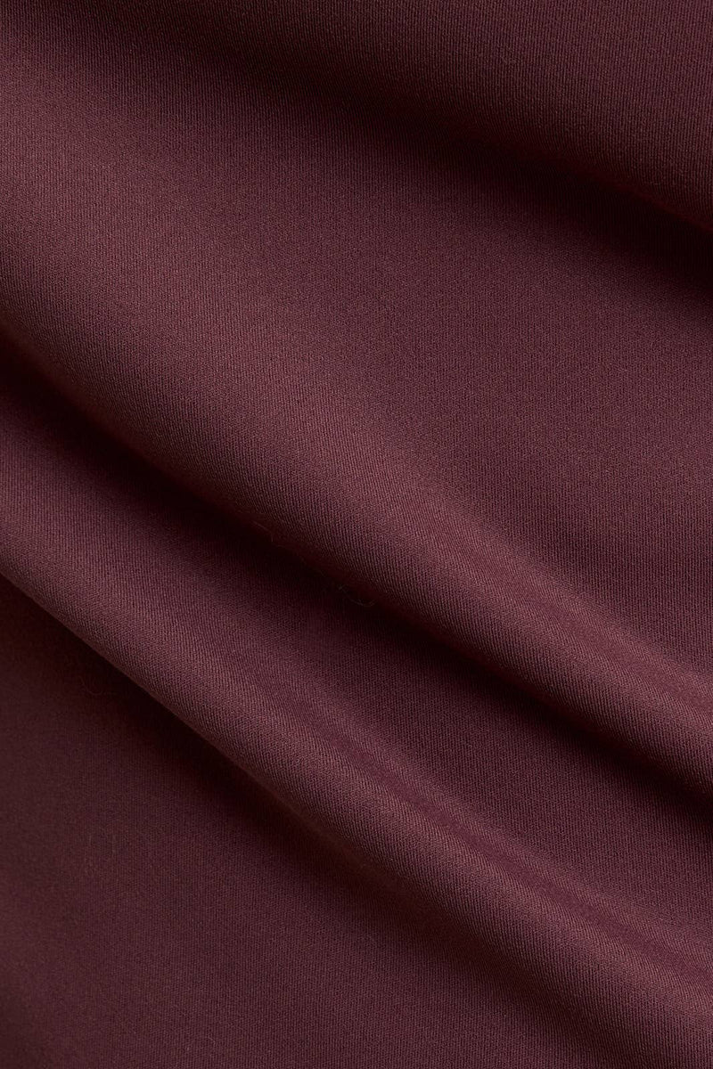 TWISTED SHOULDER DRESS: L