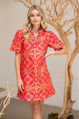 Mandala Jaquard Dress S