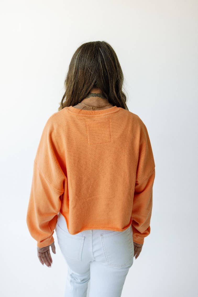 Tennessee Phipps Split Cropped Longsleeve: Sherbert / S