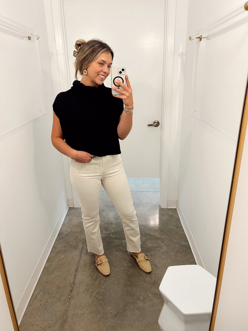 PISTOLA: LENNON HIGH RISE CROP BOOT CUT