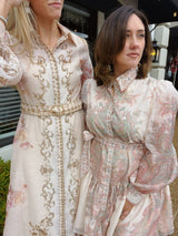 Printed Dress Long Sleeved