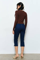 COLLEEN ESPRESSO MARTINI BEADED TOP - Fun: Sand / M