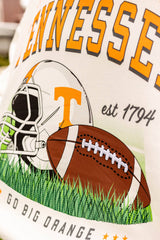 Tennessee Malone Multimedia OS Fleece Crew: WHITE / M