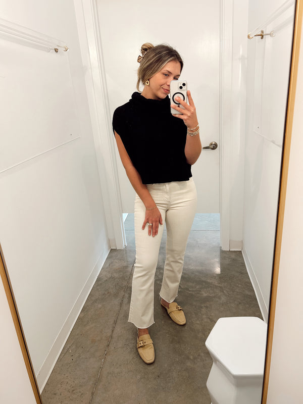 PISTOLA: LENNON HIGH RISE CROP BOOT CUT