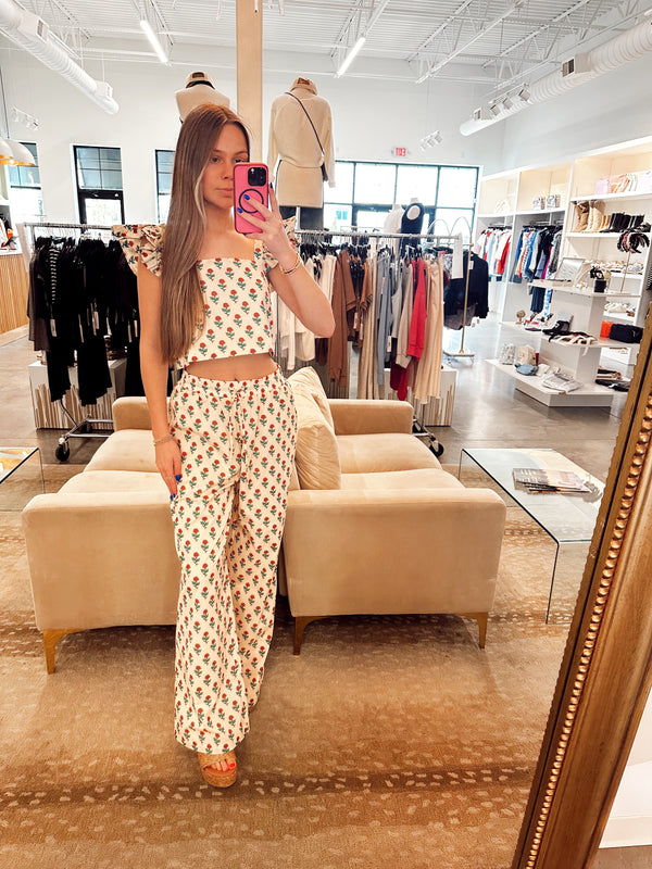 ABBY FLORAL SET