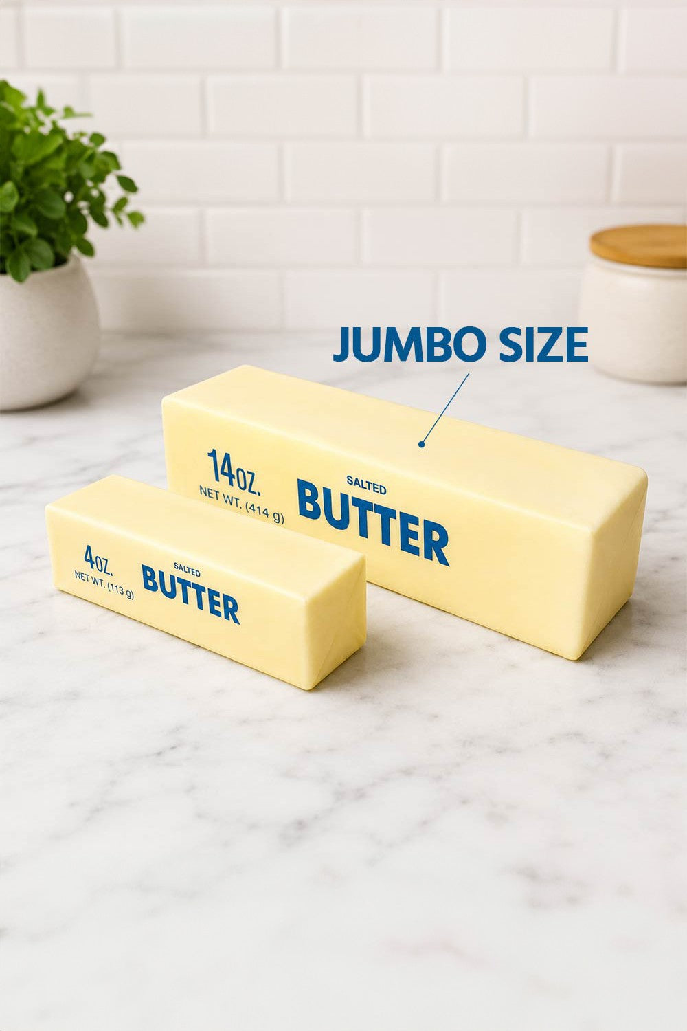 Jumbo Butter Bar Squishy Stress Relief Toy
