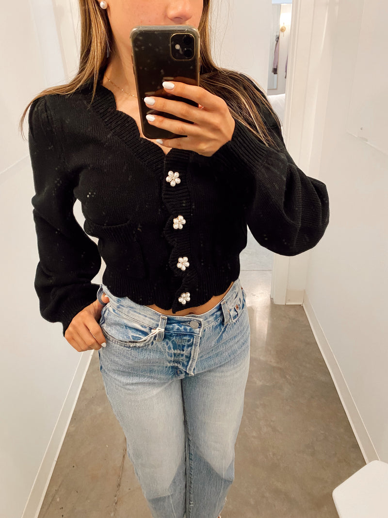 WRENLY PEARL CARDIGAN