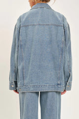 DAZE: BEAU BOYFRIEND JACKET IN LATER