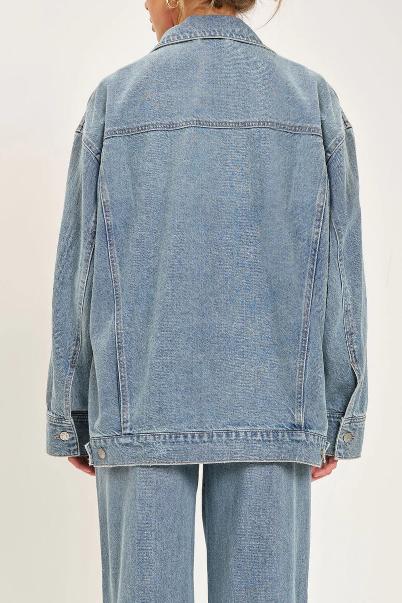 DAZE: BEAU BOYFRIEND JACKET IN LATER