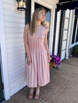 Stripe Smocked Dress