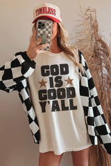 God Is Good Y'all Graphic Tee