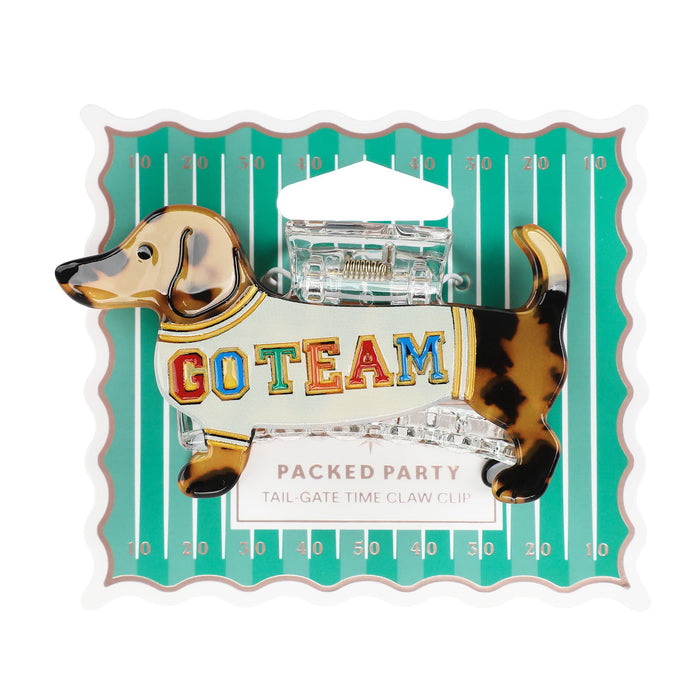 "Tail-Gate Time" Game Day Hair Claw Clip – York Laine