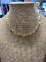 Faith Dainty Pearl & Cross Necklace