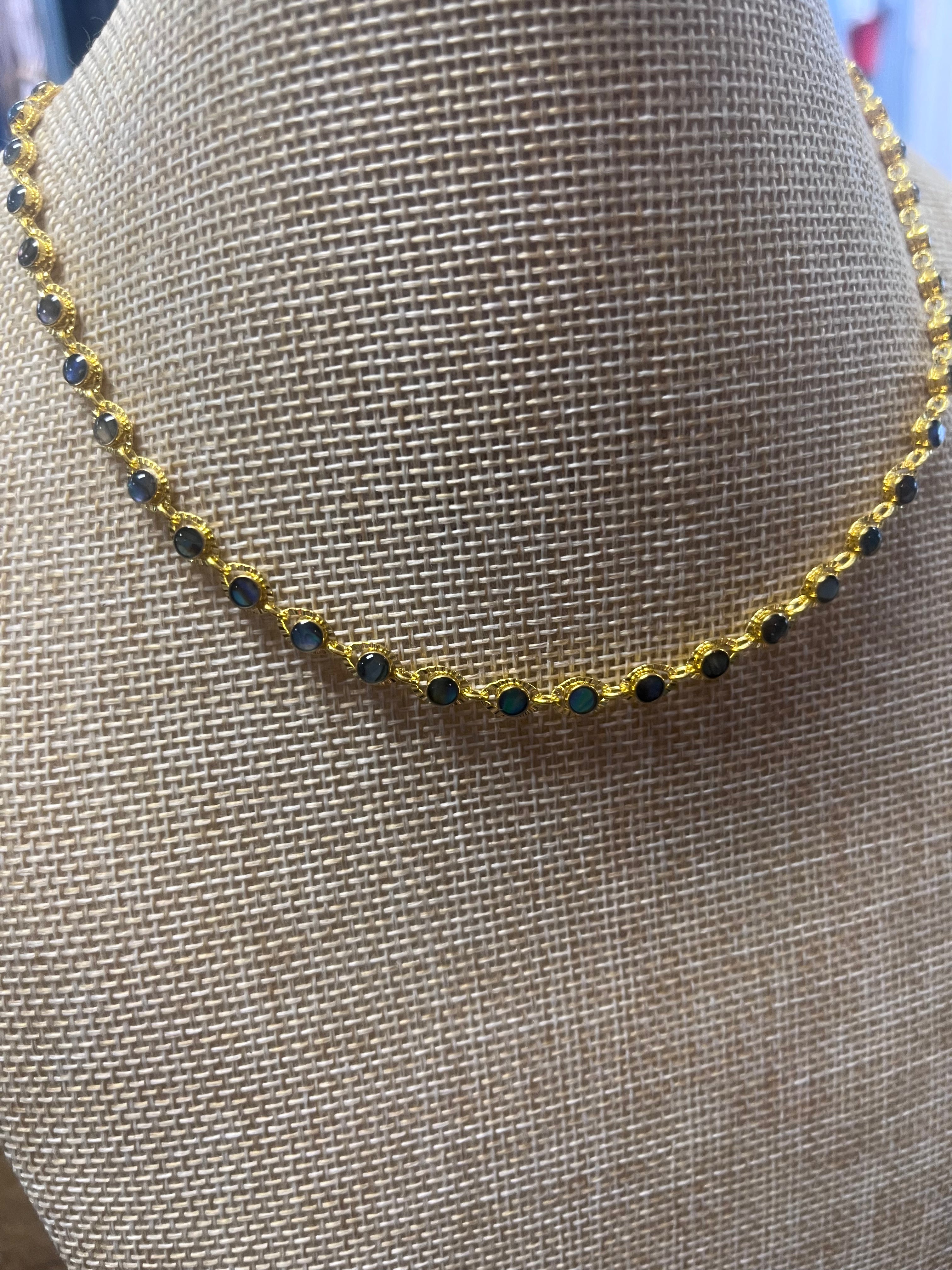 Boulder Opal Doublet Necklace