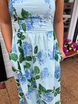 Mirla Floral Krisy Sleeveless Maxi Dress