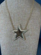 Star of the Show Gold Necklace