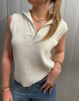 Front Half Zip Sweater