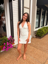 Breeze eyelet dress