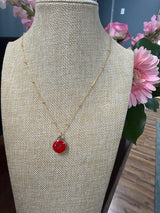 Dainty LV Necklace