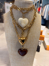 Heart wrap necklace