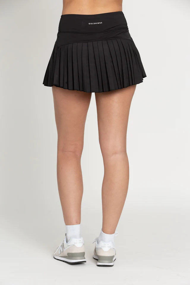 GOLD HINGE: PLEATED TENNIS SKIRT