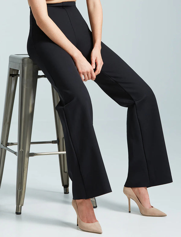 COMMANDO: NEOPRENE WIDE LEG PANT