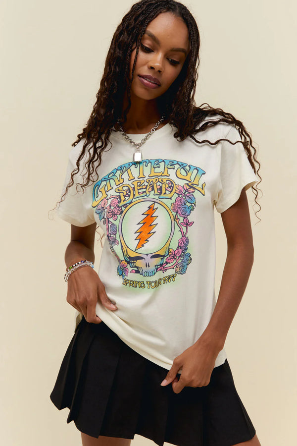 DAYDREAMER: GRATEFUL DEAD SPRING TOUIR 1977 TOUR TEE