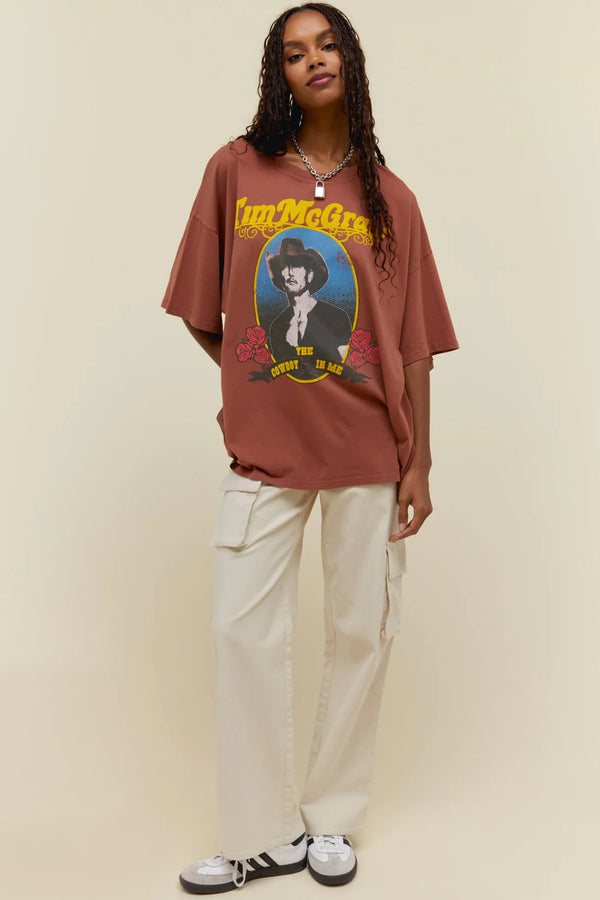 DAYDREAMER: TIM MCGRAW THE COWBOY IN ME OS TEE
