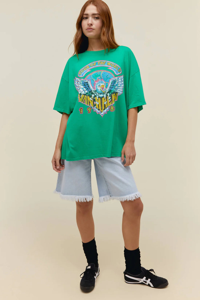 DAYDREAMER: VAN HALEN TOUR OF THE WORLD OS TEE