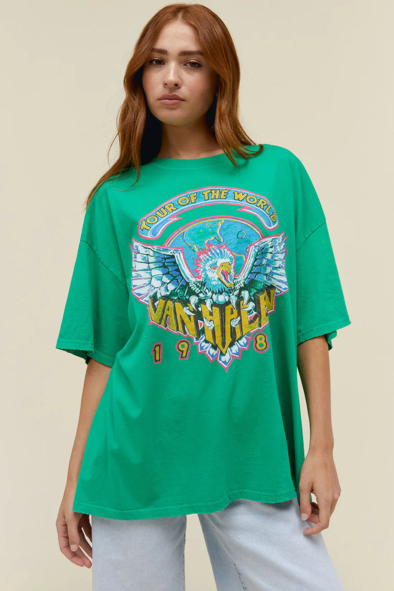 DAYDREAMER: VAN HALEN TOUR OF THE WORLD OS TEE