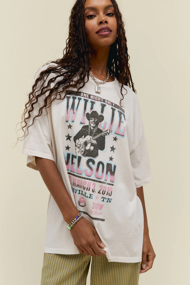 DAYDREAMER: WILLIE NELSON ONE NIGHT ONLY OS TEE