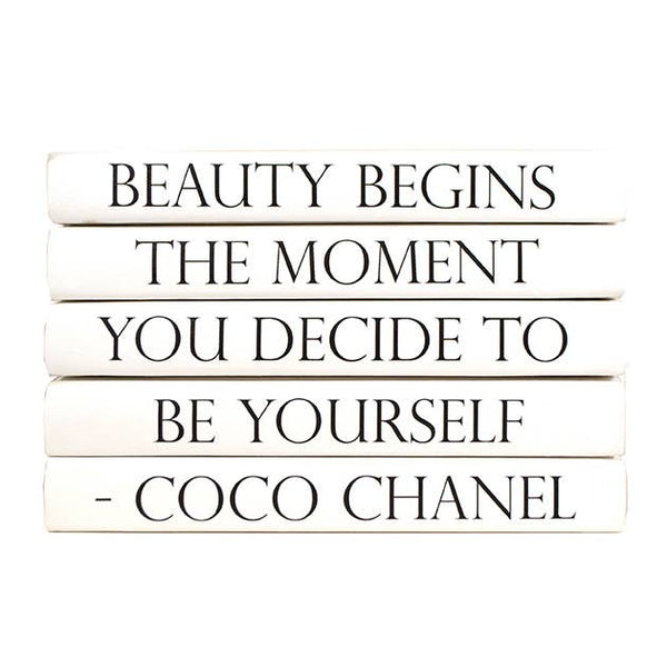Beauty by Coco Chanel 5 Volume Set Black Covers