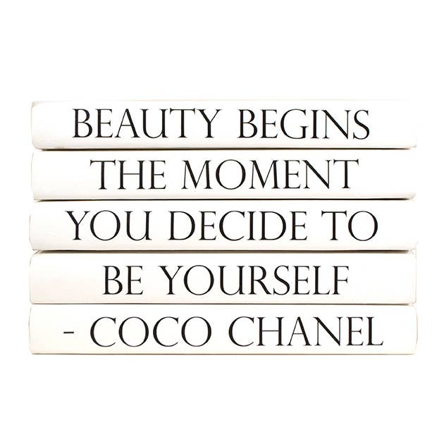 Beauty by Coco Chanel 5 Volume Set Black Covers