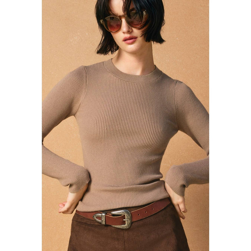 Anything Goes Crew Neck Light Sweater