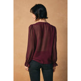 Erosion and Light Frilly Chiffon Blouse