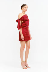 Topaz Dress: RED / L