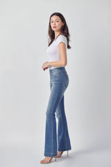Medium Mid Rise Flare Jegging (open pack) [AB35324 sbs]: S