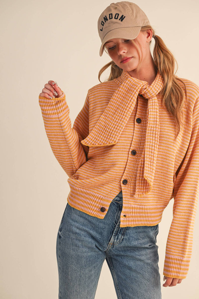 CARDIGAN: Red Burgundy / M