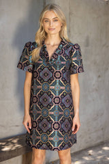 Mandala Jaquard Dress S