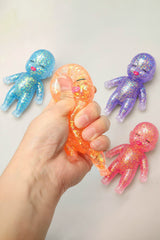 Glittered Doll Squeeze Squishy Stress Relief Toy