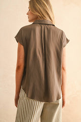 BUTTON DOWN SHIRTS: Black / L