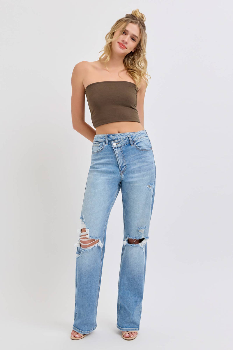 Super High Rise Dad Jean [AM18584RS-LTD]: 7