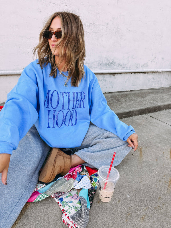 Motherhood sweatshirt - blue: XXXL