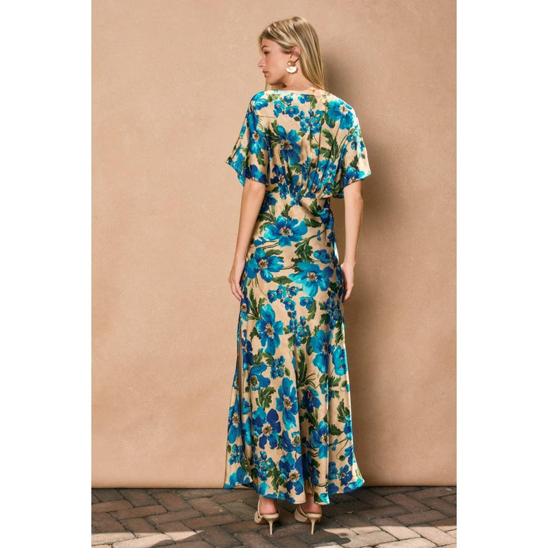 Ethereal Gardens Blouson Maxi Dress