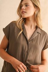 BUTTON DOWN SHIRTS: Black / L
