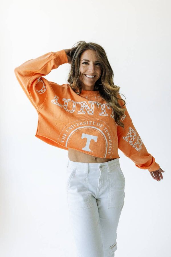Tennessee Phipps Split Cropped Longsleeve: Sherbert / M
