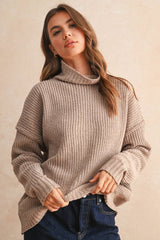 SWEATER TOP: CREAM / M